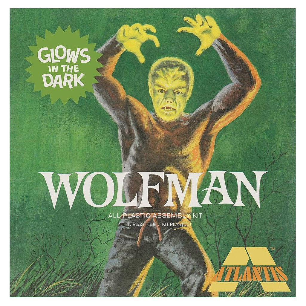 Atlantis Wolfman Glows In The Dark 8th Scale Model Kit