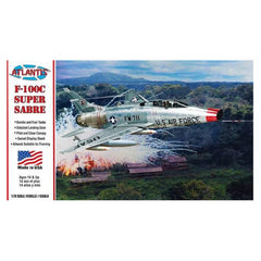 Atlantis F 100C Super Sabre United States Air Force Model Kit