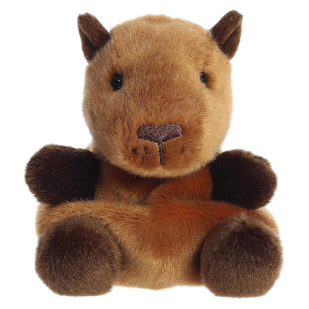 Aurora Palm Pals Sid Capybara 5 Inch Plush Figure