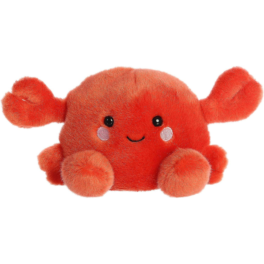 Aurora Palm Pals Snippy Crab 5 Inch Plush Figure - Radar Toys
