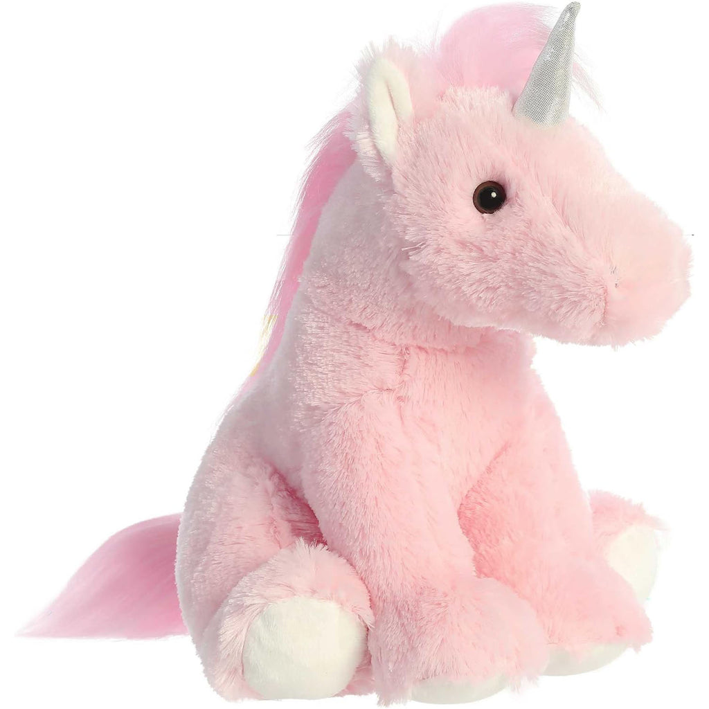 Aurora Pink Unicorn 14 Inch Plush Figure - Radar Toys