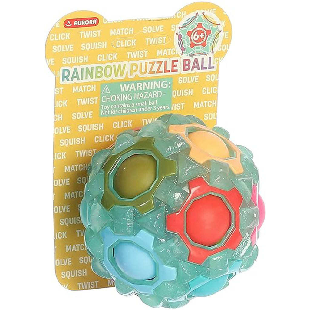 Aurora Rainbow Puzzle Ball Brain Teaser - Radar Toys