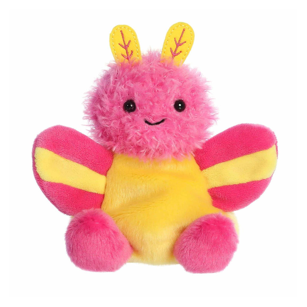 Aurora Palm Pals Astrid Rosy Maple Moth 5 Inch Plush Figure - Radar Toys