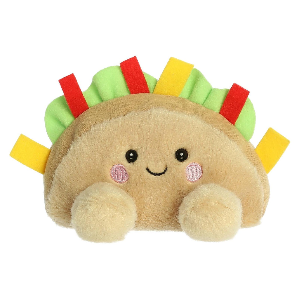 Aurora Palm Pals Fiesta Taco 5 Inch Plush Figure - Radar Toys