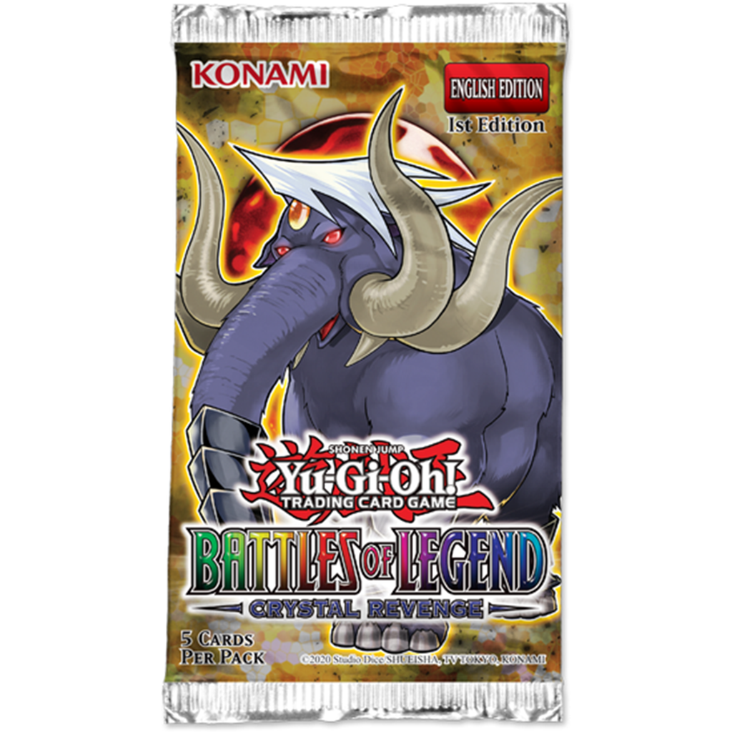 Yu-Gi-Oh TCG Battles Of Legend Crystal Revenge Booster Pack