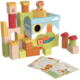Bababoo And Friends Lion Babablocks Building Blocks - Radar Toys
