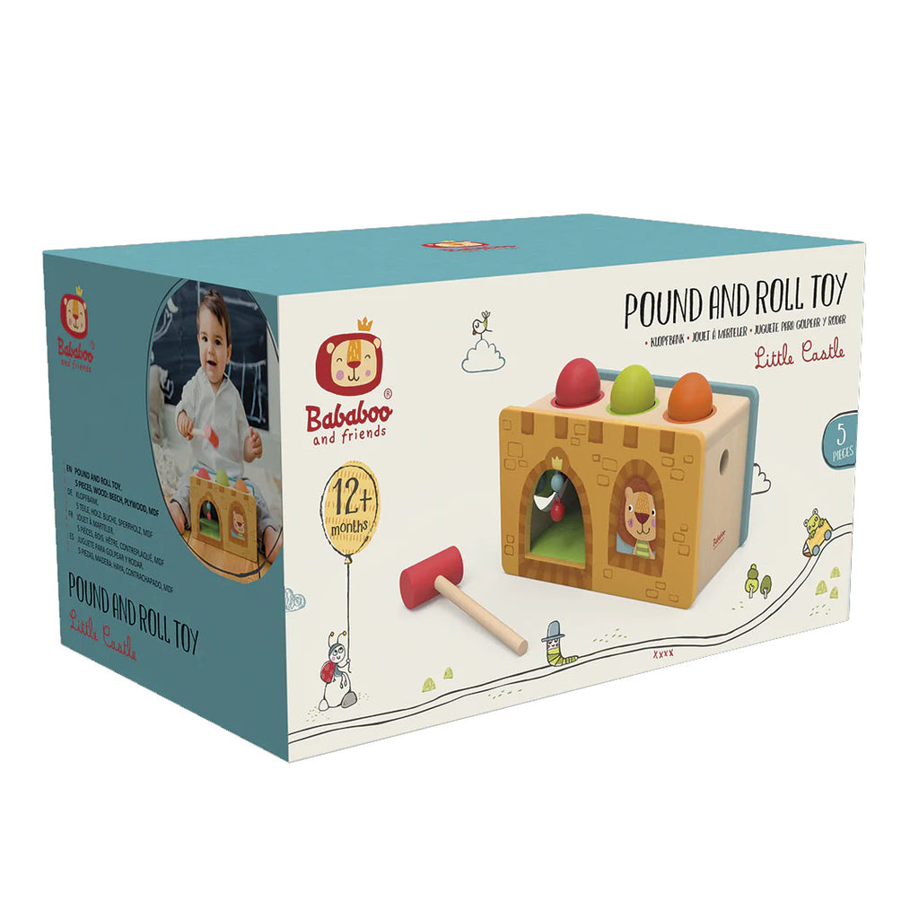 Bababoo And Friends Pound And Roll Toy - Radar Toys