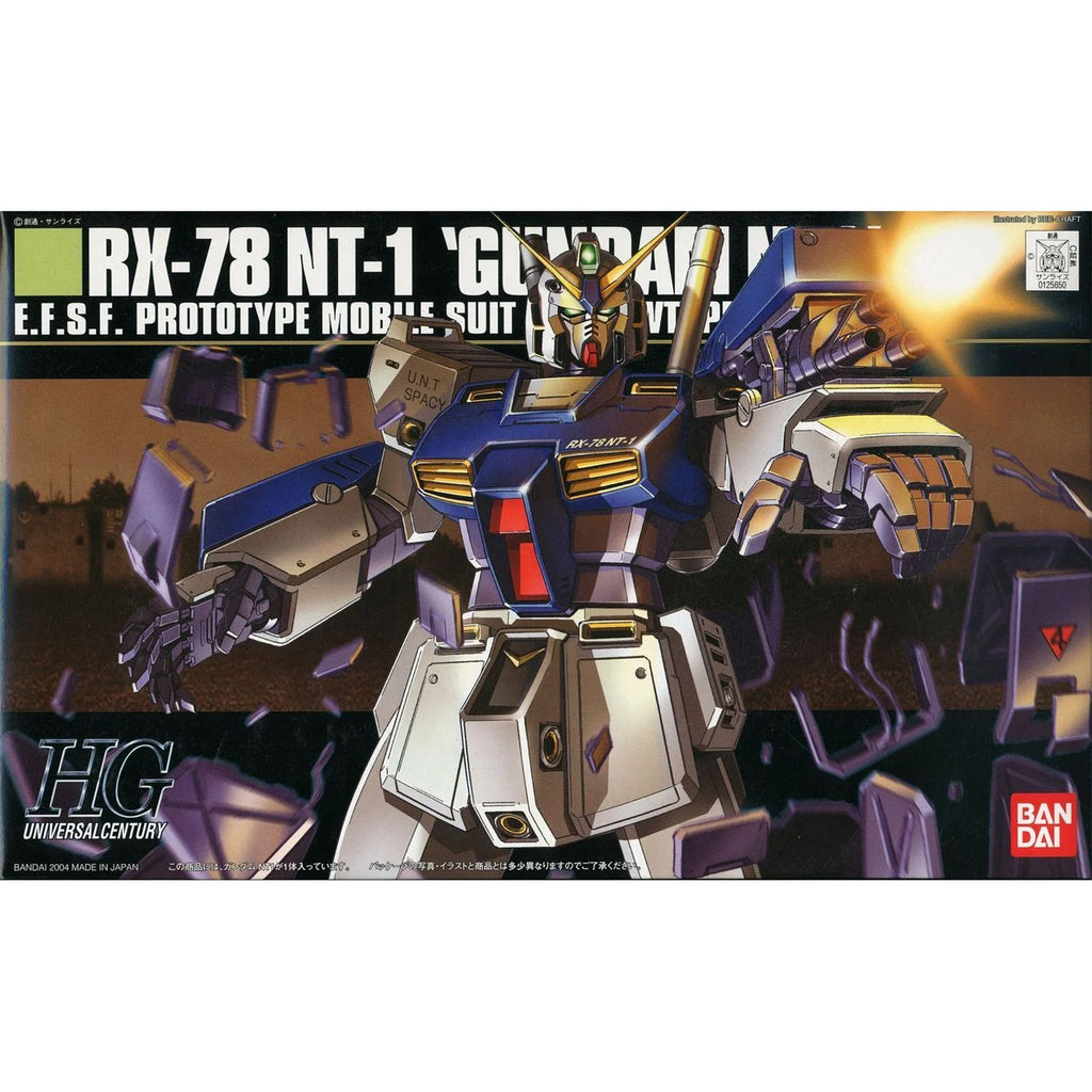 Bandai Gundam 0080 HG RX-78 NT-1 Gundam Alex 1:144 Scale Model Kit