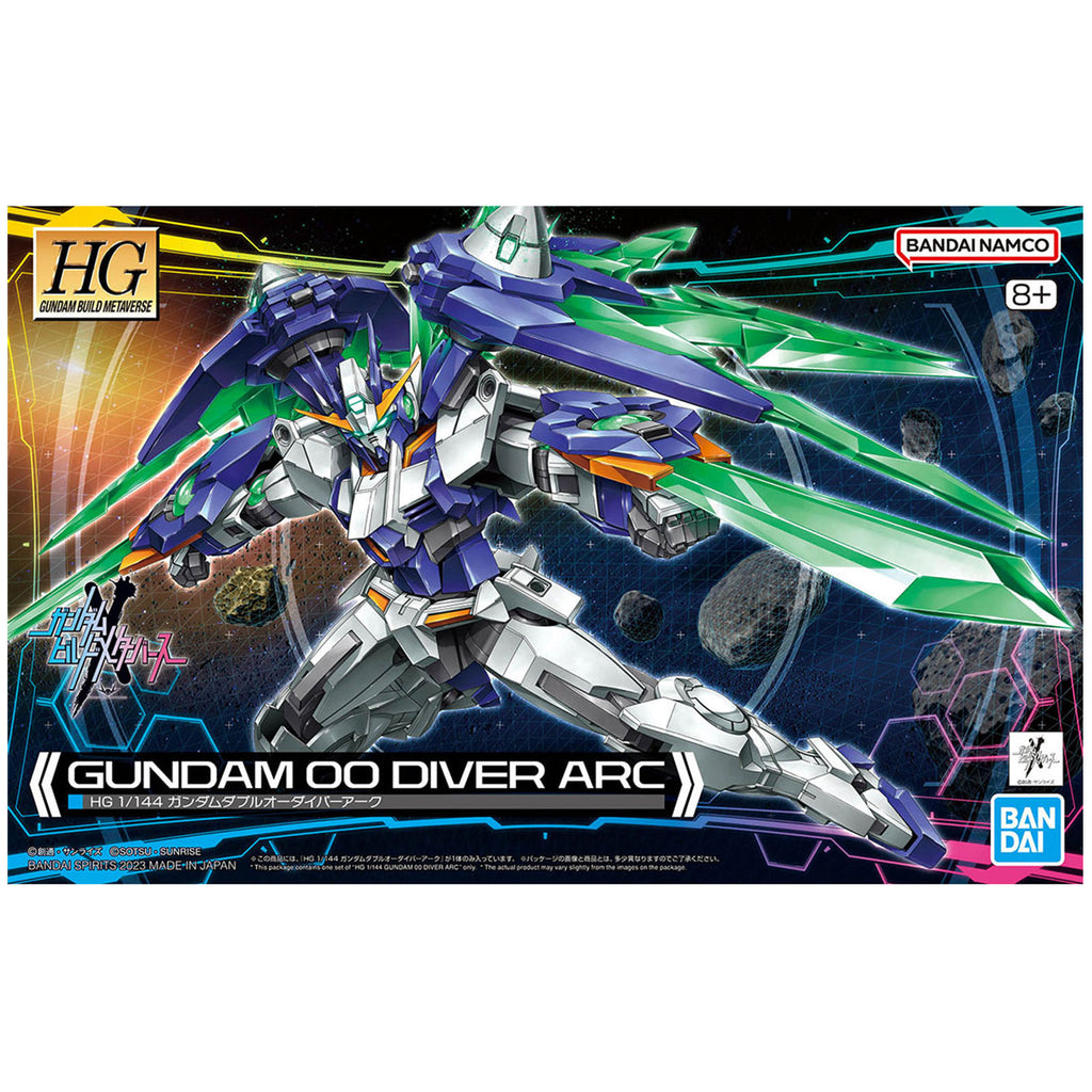 Bandai Gundam Build Metaverse HG #5 Gundam 00 Diver Arc 1:144 Model Kit