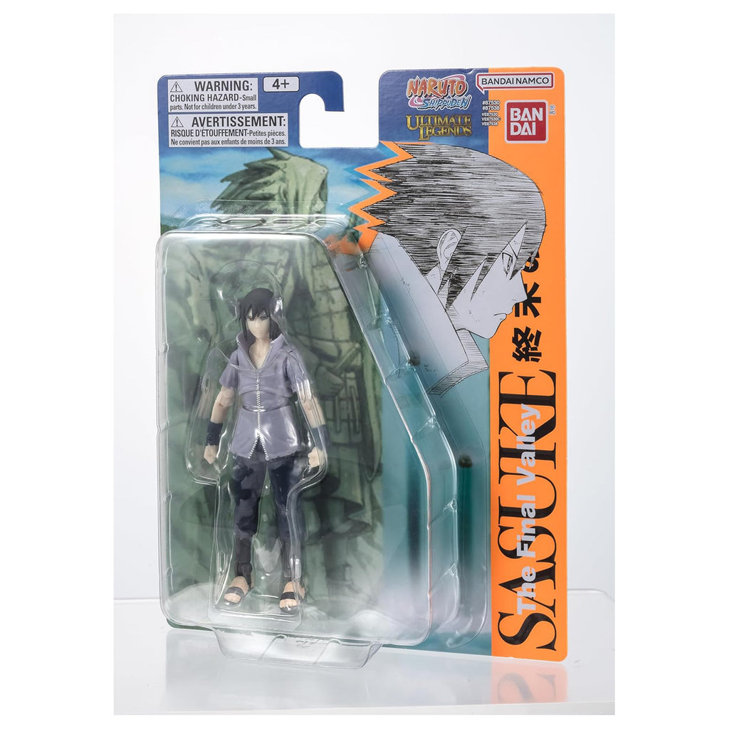 Bandai Naruto Shippuden Ultimate Legends Sasuke The Final Valley 5 Inch Action Figure