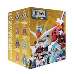 Bandai QMSV Mini Strike Freedom And Infinite Justice Single Blind Box Gundam Figure