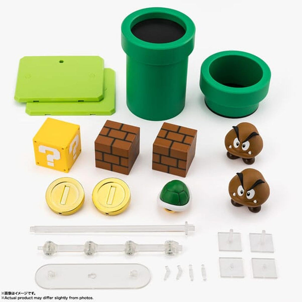 Bandai Super Mario SHFiguarts Super Mario Playset
