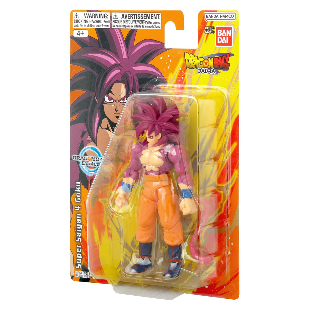 Bandai Dragon Ball Daima Dragon Ball Evolve Super Saiyan 4 Goku Action Figure