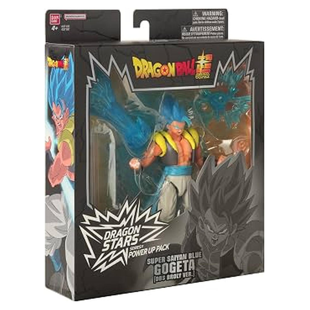 Bandai Dragon Ball Super Dragon Stars Power Pack Super Saiyan Blue Gogeta DBS Broly Version Figure