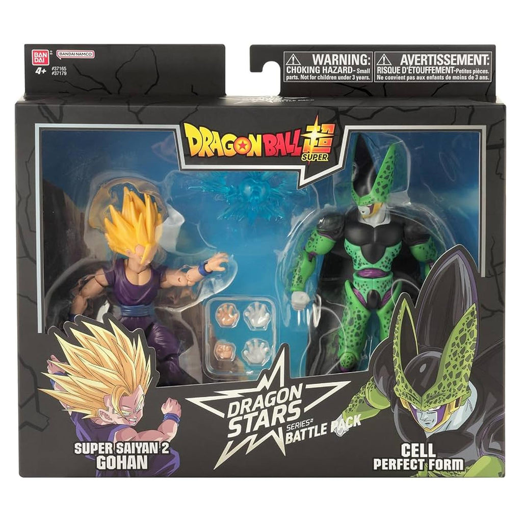 Bandai Dragon Ball Super Dragon Stars Series Battle Pack Super Saiyan 2 Gohan VS Cell Figure Set