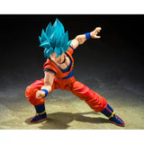 Bandai Dragon Ball Super SHFiguarts SSGSS Son Goku Blue Power Transcending Limits Action Figure
