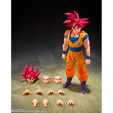 Bandai Dragon Ball Super SHFiguarts Super Saiyan God Son Goku God Aura Action Figure