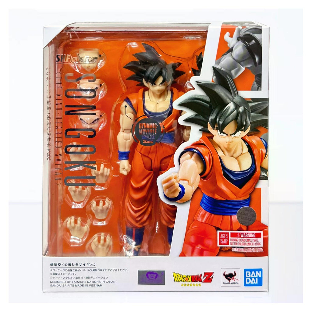 Bandai Dragon Ball Z Tamashii Nations Son Goku The Kind Hearted Saiyan SHFiguarts Figure