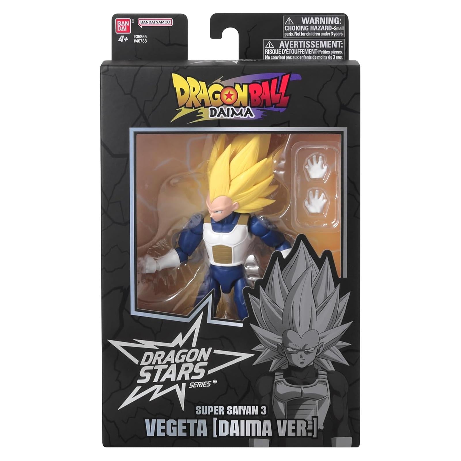 Bandai Dragonball Daima Dragon Stars Super Saiyan 3 Vegeta Daima