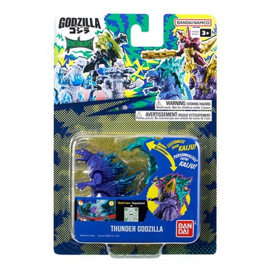 Bandai Godzilla Godziburst Thunder Godzilla Figure Set