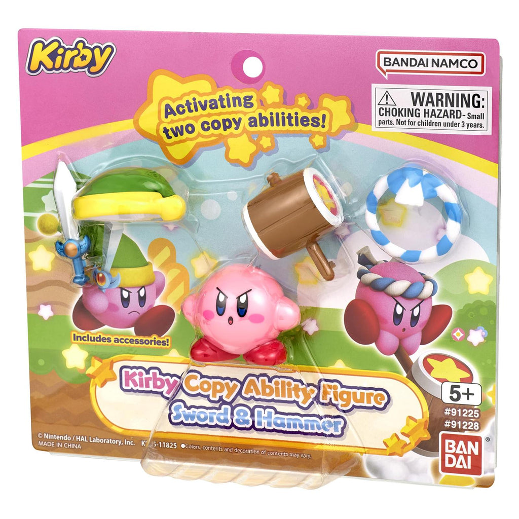 Bandai Kirby Copy Ability Sword and Hammer Figure - Radar Toys