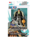 Bandai One Piece Anime Heroes Sir Crocodile Action Figure