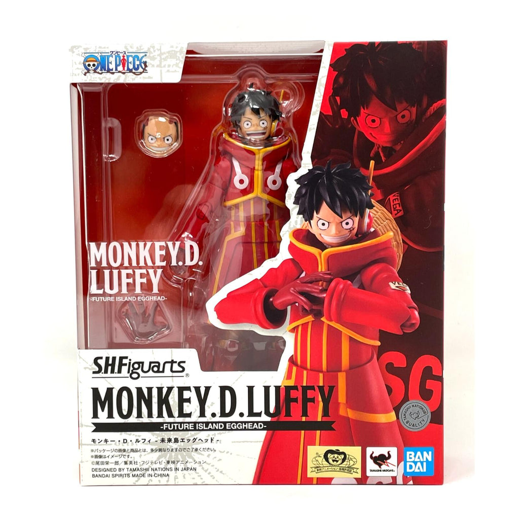 Bandai One Piece Tamashii Nations Monkey D Luffy Future Island Egghead SHFiguarts Figure