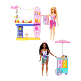 Barbie Beach Boardwalk Ice Cream Snack Doll Set - Radar Toys