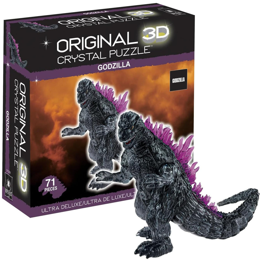BePuzzled Godzilla Ultra Deluxe 71 Piece 3D Puzzle - Radar Toys