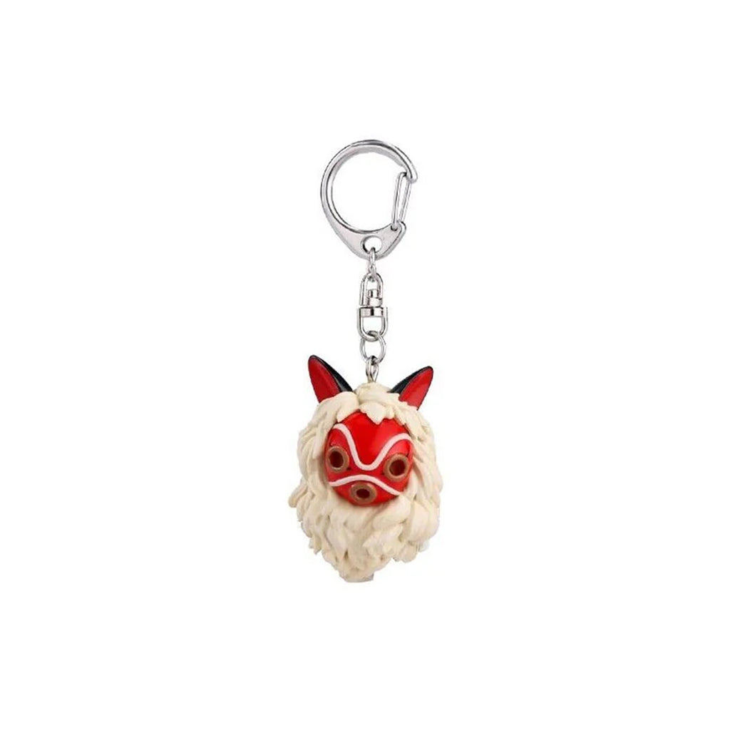 Benelic Princess Mononoke Red Mask Keychain