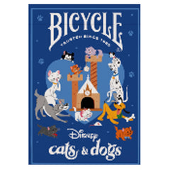 Bicycle Disney Cats And Dogs Playing Cards - Radar Toys