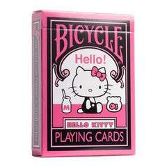 Bicycle Hello Kitty Black White Pink Playing Cards - Radar Toys