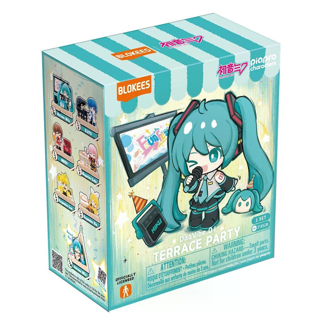 Blokees Hatsune Miku VB01 Terrace Party Single Blind Box Model Kit