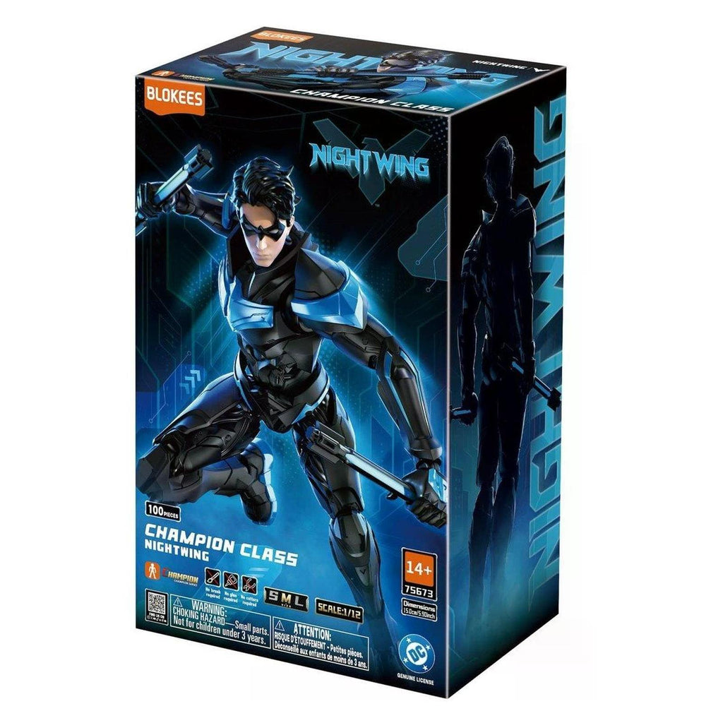 Blokees Nightwing Champion Class Nightwing 100 Piece Model Kit