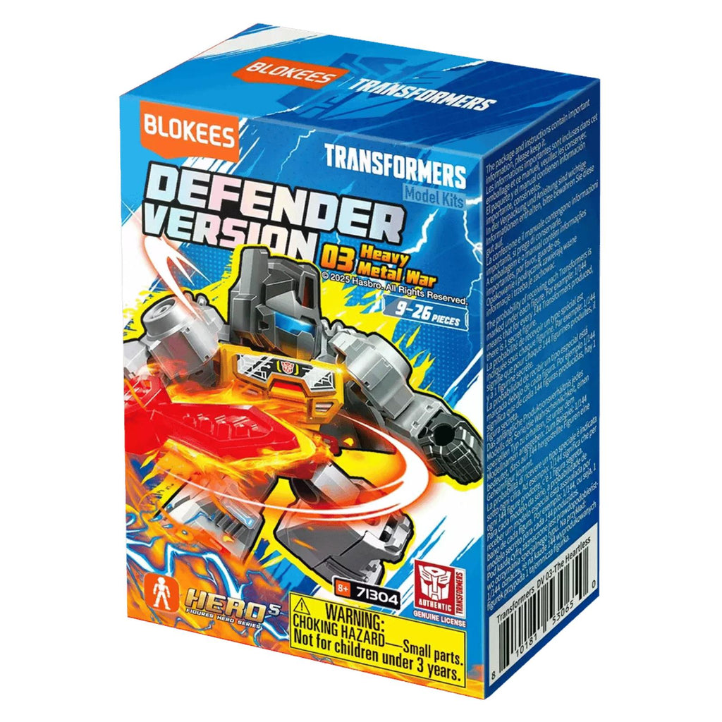 Blokees Transformers DV03 Heavy Metal War Single Blind Box Model Kit - Radar Toys