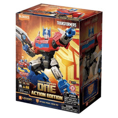 Blokees Transformers One Action Edition Optimus Prime Orion Pax 272 Piece Model Kit