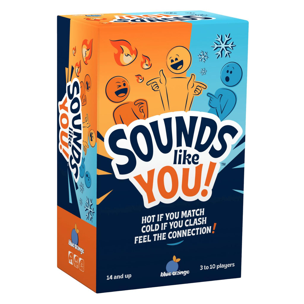 Blue Orange Sounds Like You The Card Game