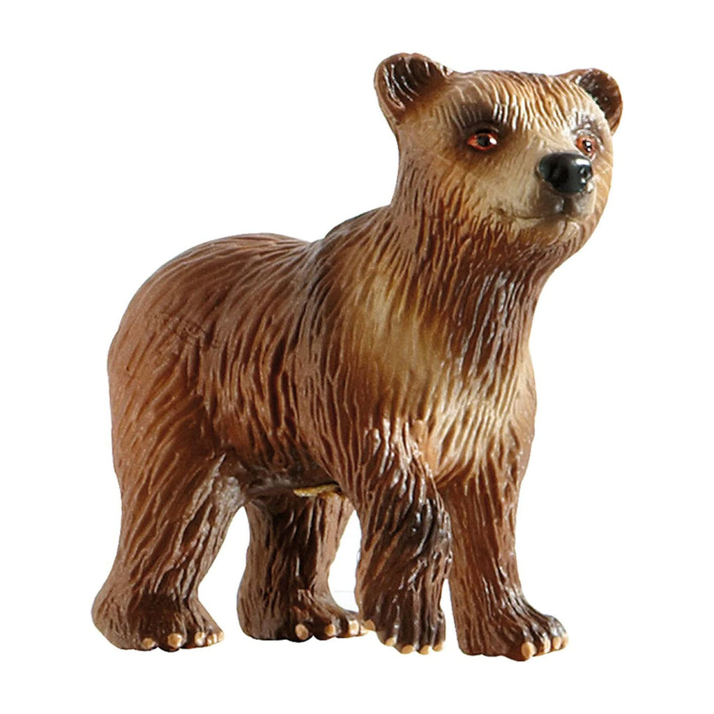 Bullyland Brown Bear Cub Animal Figure 69399 - Radar Toys