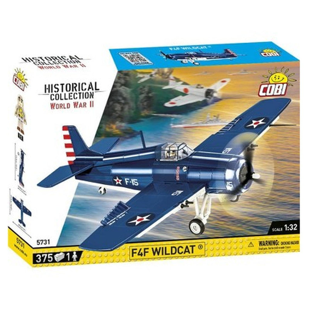 COBI Historical Collection World War II F4F Wildcat 32nd Scale Building Set