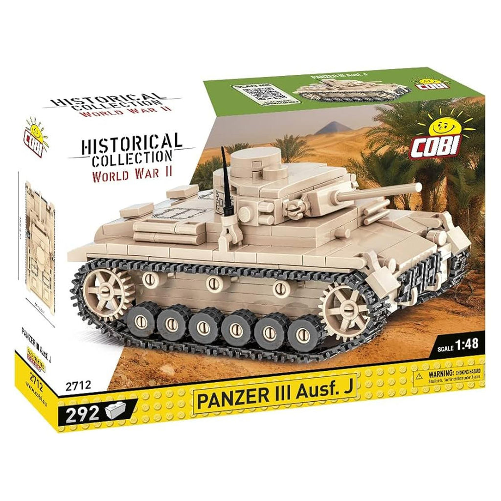 COBI Historical Collection World War II Panzer III Ausf J 48th Scale Building Set