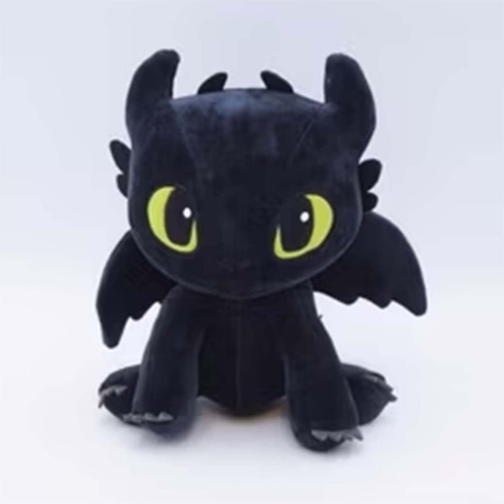 C&H Dreamworks Dragons Sitting Cute Toothless 9 Inch Plush Figure