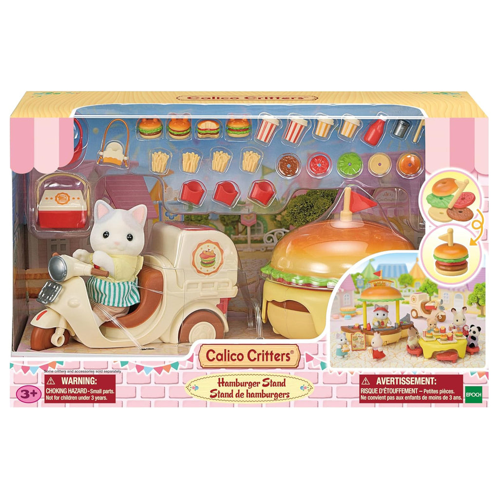 Calico Critters Hamburger Stand Play Set CC2174