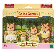 Calico Critters Walnut Squirrel Family Figure Set CC2299