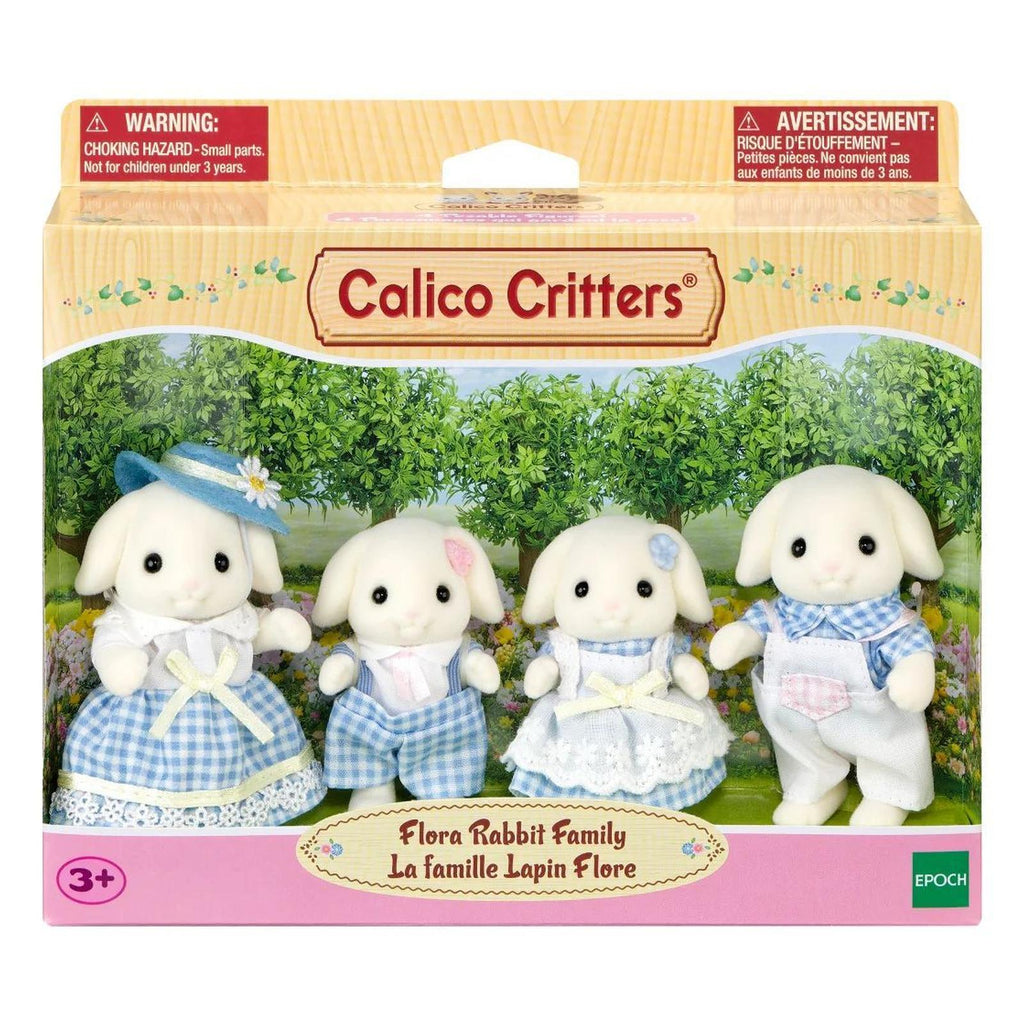Calico Critters Flora Rabbit Family Figure Set CC2328