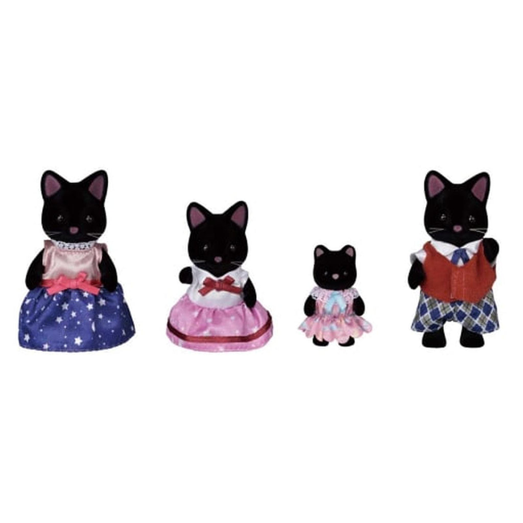Calico Critters Midnight Cat Family Figure Set CC2326