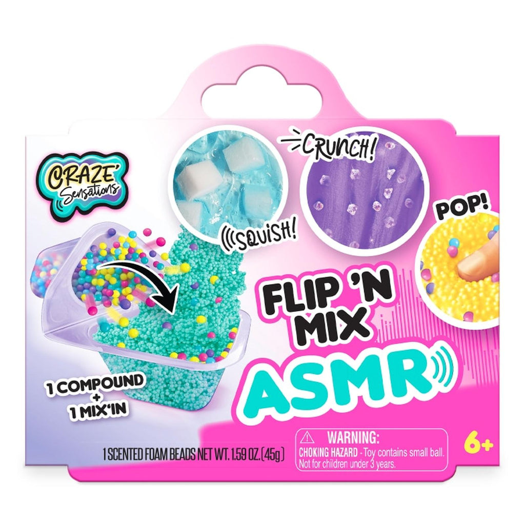 Canal Toys Craze Sensations Flip N Mix ASMR Foam Beads