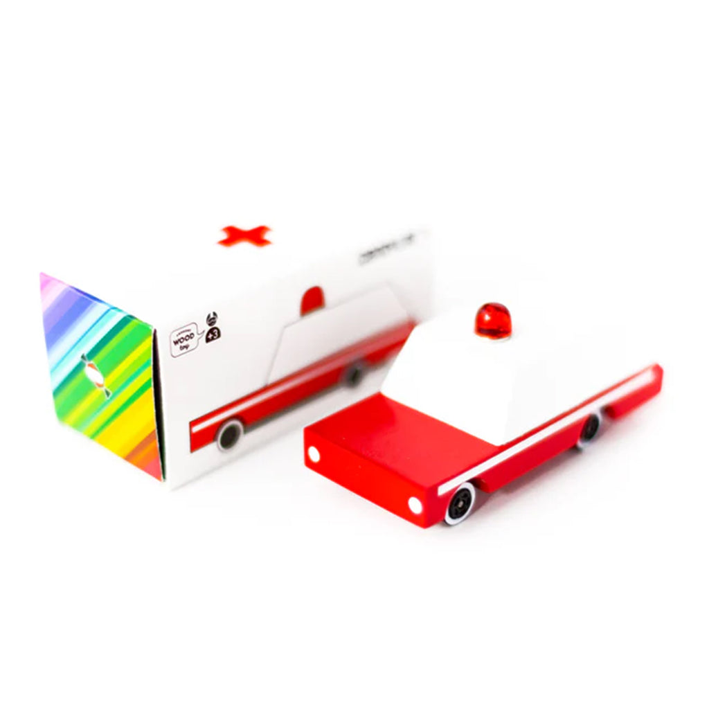 Candylab Ambulance Vehicle Die Cast Car E185