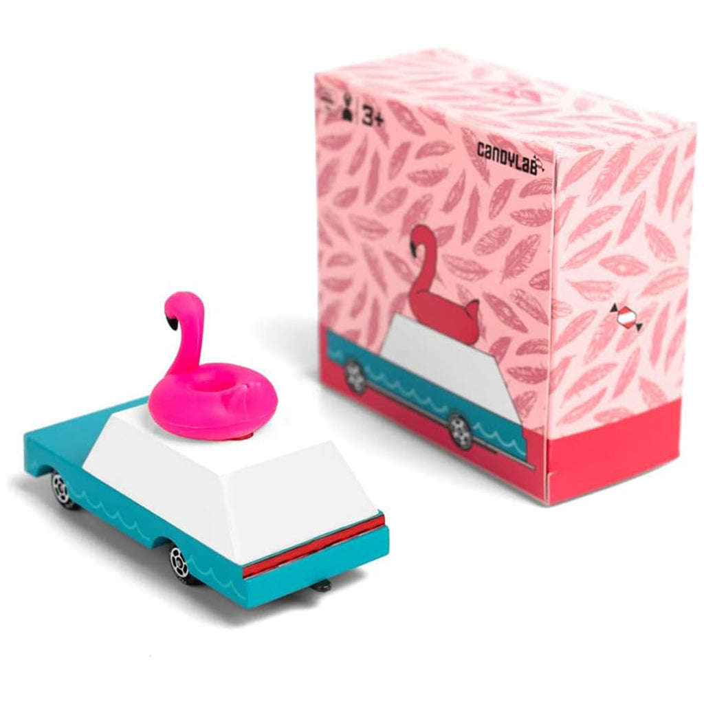 Candylab Flamingo Swan Wagon Vehicle Die Cast Car W228
