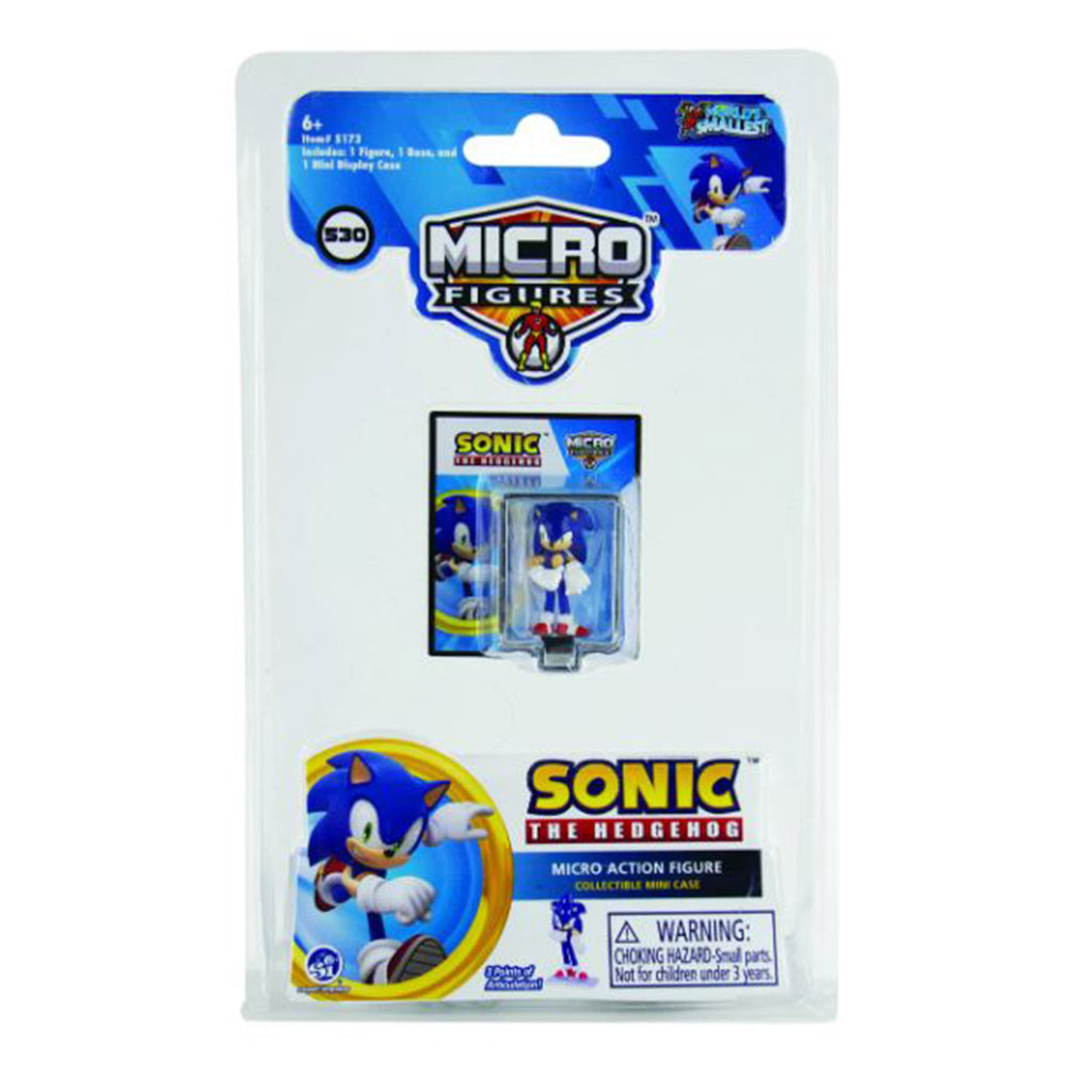 World's Smallest Sonic the Hedgehog Micro Figure Super Impulse NEW SEALED World's Smallest Sonic the Hedgehog Micro Figure Super Impulse NEW SEALED