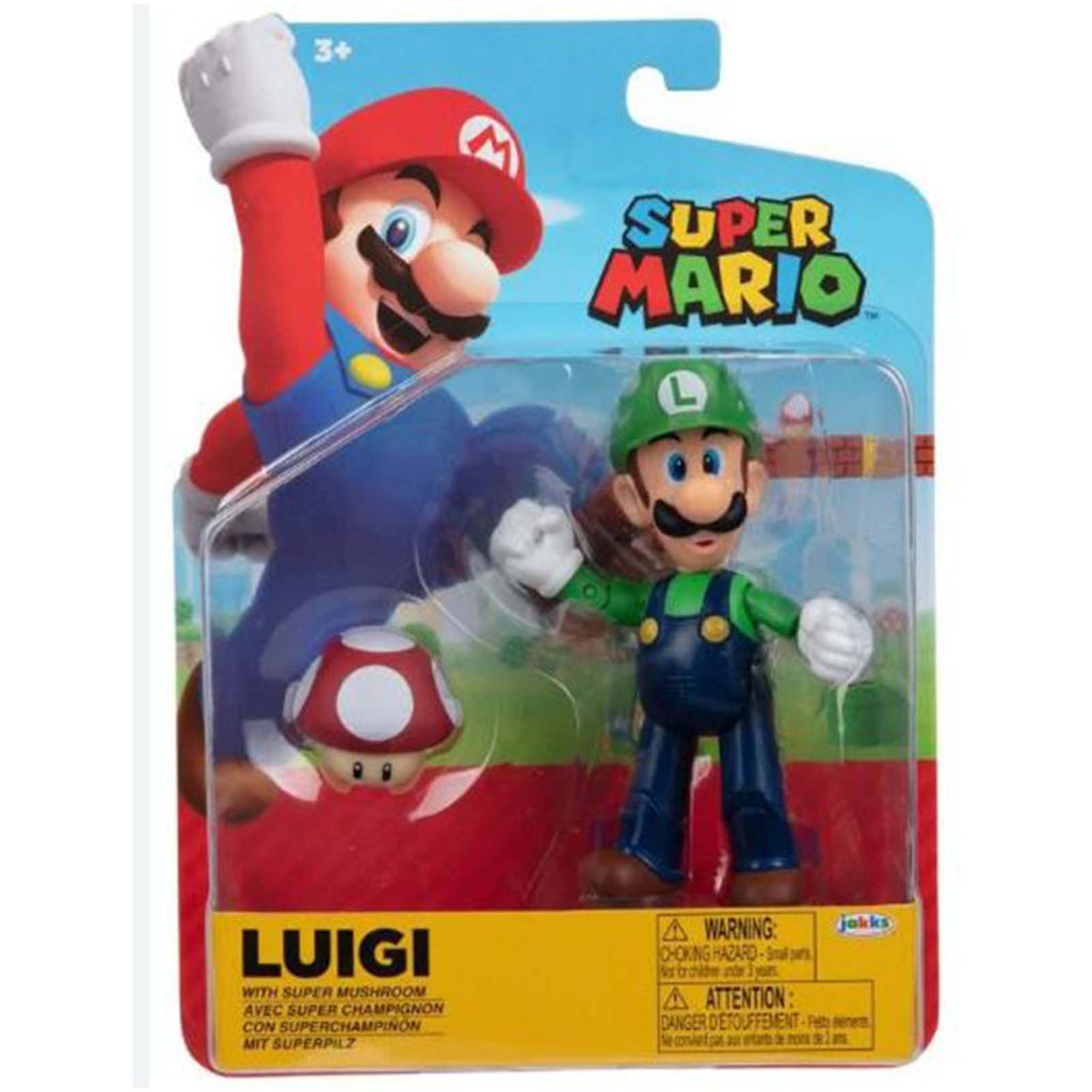 Jakks Pacific Super Mario Luigi Wave 29 Figure